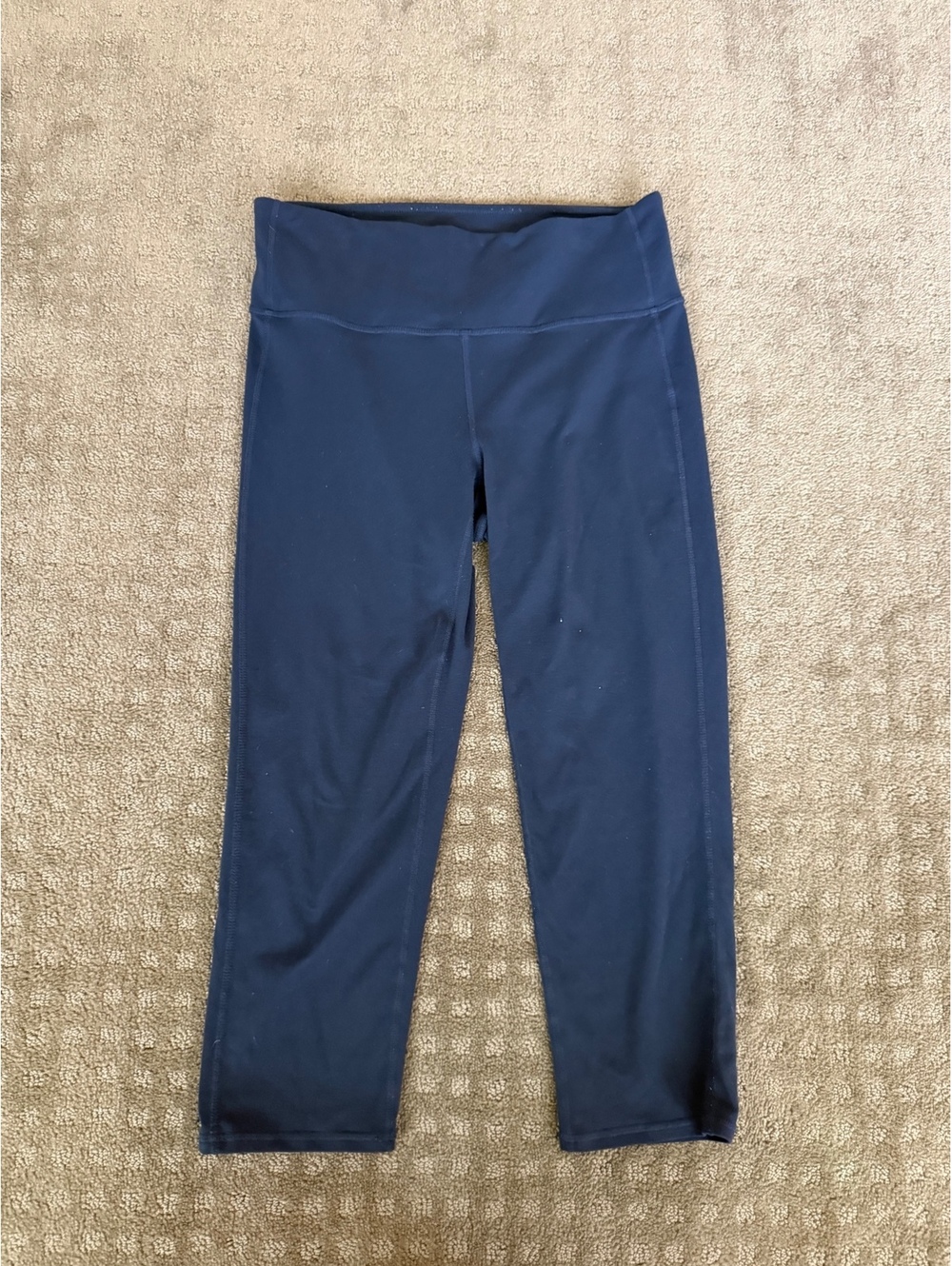 Athleta Women's Medium Navy Blue Cropped Leggings